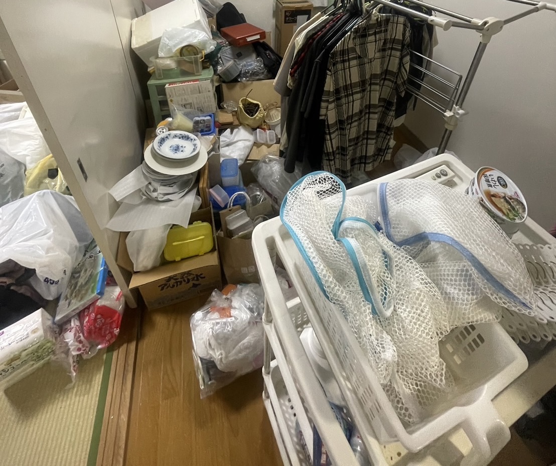 福岡市中央区での回収前