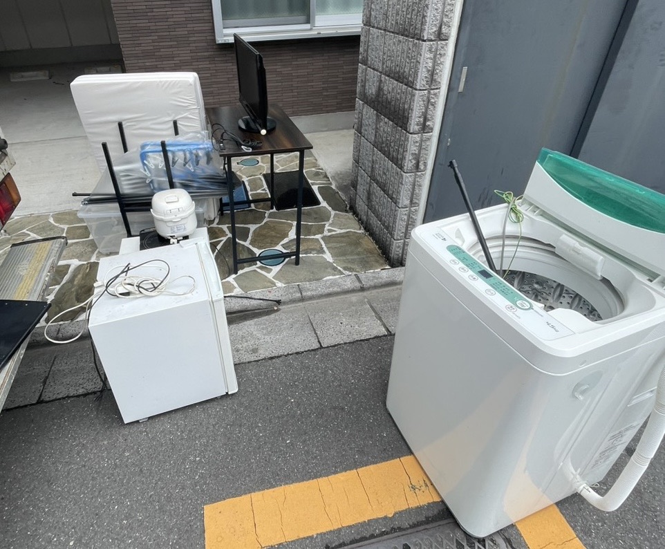 福岡市東区での回収前