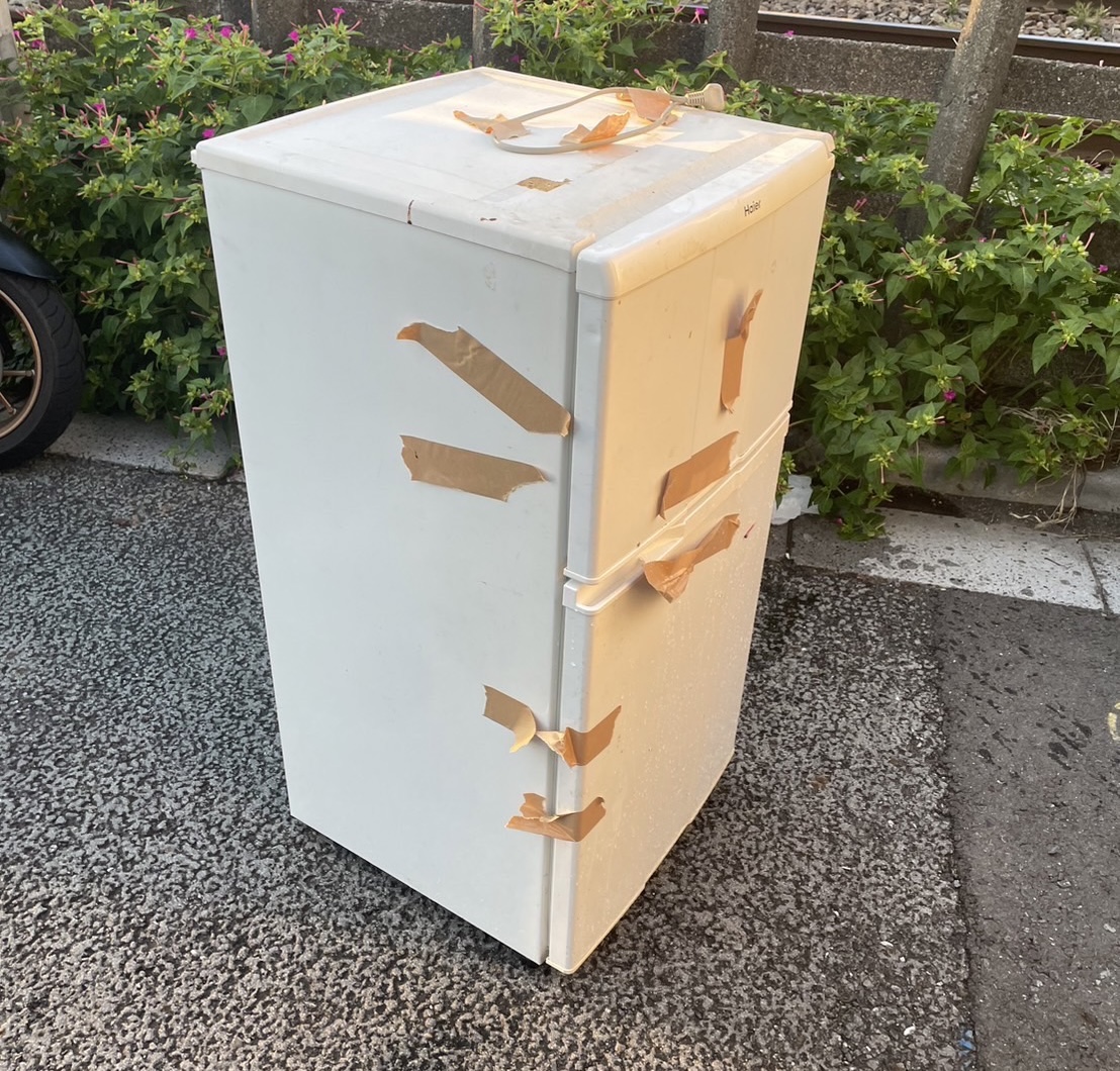 福岡市中央区での回収前